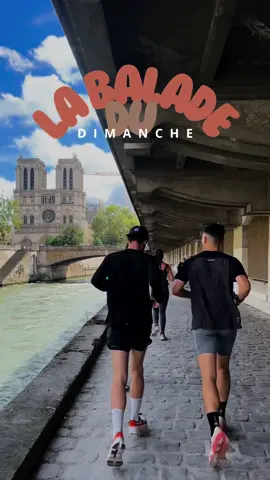 La balade du dimanche ☀️ #runningclub #Running #courseapied #paris #viral #prepasemimarathon 