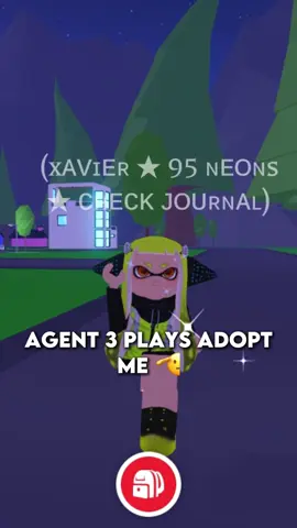 I NORMALLY DONT POST THESE KIND OF VIDEOS BUT I THOUGHT IT WOULD BE A CUTE CONCEPT ‼️ AGENT 3 HAD FUN, WOOMY ! 💥 #Splatoon #Agent3 #Roblox #Adoptme #RobloxAdoptMe #SplatoonRoblox #Woomy 