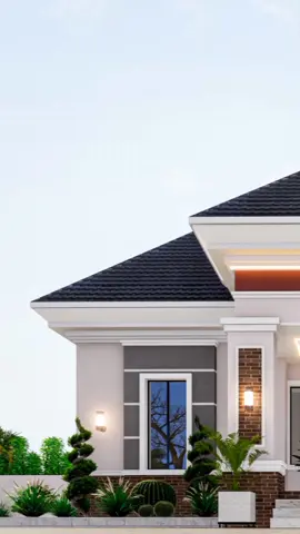 4 Bedroom Bungalow design  For consultation WhatsApp/DM 08105313483 #architecture #fyp #bungalow #beautifulhomes #luxury #4bedroom 