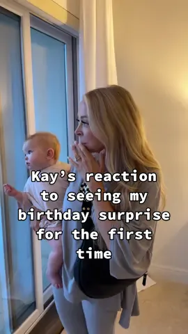 By her reaction, I’d say that she liked the condo! 😂❤️ backstory ::: it’s my birthday, and Kay has planned a beach trip for us! I guess I kept talking about how much I loved the last beach trip, so she started planning a beach trip as my present! When we got there, she wanted to do what she always does when we are on vacation… show me around! 😂 she loves going through each room and showing it to me as if she’s been there before! 😂❤️ Ellie helped Kay show me the views, and then when we got done with the tour, we got some dinner and got Ellie put to bed! I’m so excited for our beach trip. It’s always so fun to be at the beach with family, and I can’t wait to make so many memories while we’re here! ❤️#kayandtayofficial #couples #relationships #pregnant #postpartum 