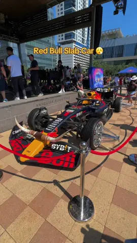 Slow, Loud, and Bangin at the Red Bull Showdown! 🤘😈 Still can’t belive they put swangers on the F1 Car! 😂🙌 And the Neon Sign… 👀 Just missing the Candy Paint! 🍬 #cars #carsoftiktok #cartok  #redbull #f1 #formulaone 