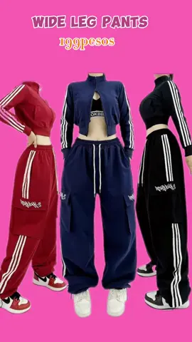 Hiphop Sweatpants✨ #pants #widelegpants #terno #ladiesfashion #fyp 