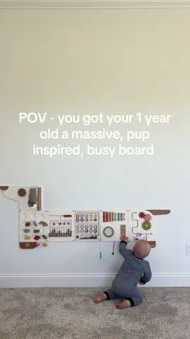 such a good amazon find #amazon #amazonfinds #babytoys #busyboard #amazonbabyfinds #babyboy #MomsofTikTok #momtok #mama #mamasboy