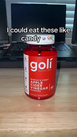 They just taste so good😩 #tiktokshop #goli #applecidervinegar #gummies #foryou 