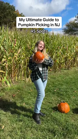 Here’s my ultimate guide to Pumpkin Picking in New Jersey 2024!🎃 Full details including opening/operating dates, pricing, actvities, and more can be found in my blog post on my website lifestylejessica.com🧡 Here’s my list of 45 spots to go pumpkin picking in NJ! 1. Alstede Farms (Chester) 2. Wightman Farms (Morristown) 3. Snyders Farm (Somerset) 4. Demarest Farms (Hillsdale) 5. Terhune Orchards (Princeton) 6. Heaven Hill Farm (Vernon) 7. Conklin Farms (Montville) 8. Duffield’s Farm Market (Sewell) 9. Johnson’s Corner Farm (Medford) 10. Riamede Farm (Chester) 11. Stony Hill Farms (Chester) 12. Holland Ridge Farms (Cream Ridge) 13. Ort Farms (Long Valley) 14. Hillsboro Farm Country Market (Hillsborough) 15. Melick’s Town Farm (Califon) 16. Von Thun Farms (Washington & South Brunswick) 17. Schaefer Farms (Flemington) 18. Happy Day Farm (Manalapan) 19. Donaldson Farms (Hackettstown) 20. Battleview Orchards (Freehold) 21. Norz Hill Farm (Hillsborough) 22. Creamy Acres Farm (Mullica Hill) 23. Kyle Family Farm (East Windsor) 24. Habiak Farms (South Brunswick) 25. Red Wagon Farm (Manalapan & Monroe) 26. Middle Valley Farm (Mendham Township) 27. Ashley Farms (Flanders) 28. Springdale Farm Market (Cherry Hill) 29. Argos Farm (Forked River) 30. Sussex County Strawberry Farm (Andover) 31. Longmeadow Farm (Blairstown) 32. Ward’s Pumpkin Patch (Ridgewood) 33. R & J Farm (Galloway Township) 34. Everitt Farms (Ringoes) 35. Miller’s Hill Farm (Mendham Township) 36. Ideal Farm & Garden Center (Lafayette) 37. Giamarese Farm & Orchards (East Brunswick) 38. Lee Turkey Farm (East Windsor) 39. Secor Farms (Mahwah) 40. Maugeri Farms (Swedesboro) 41. Farms View (Wayne) 42. Tranquility Farms (Green Township) 43. Fairfield Farm (Fairfield) 44. Abma’s Farm (Wyckoff & Hillsborough) 45. Eastmont Orchards (Colts Neck) Happy pumpkin season, and don’t forget to follow me for more fun things to do in & around NJ & the Northeast!☺️ #newjersey #pumpkinpatch #pumpkinpicking #njthingstodo #njfall #nj #northjersey #southjersey #centraljersey #njplacestogo 
