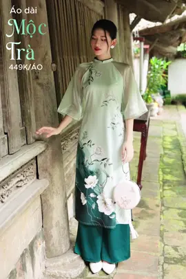 Áo dài Mộc Trà 🍃 - BST Áo dài Econice 2024 #econice #econicevn #aodai #aodaimoctra #aodaicachtan #aodaitruyenthong #aodaivietnam #aodaicuoi 