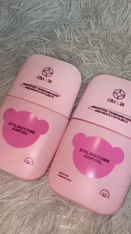 Glo 21 Shaping Hair Gel With Styling Comb🩷✨