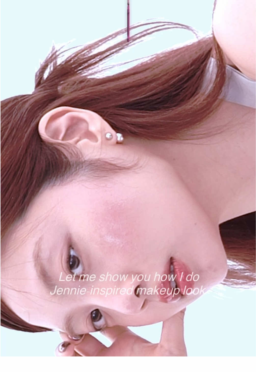 Covering Jennie’s new @HERA campaign makeup look 💗