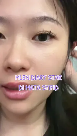 Mlen star di mata kecil 🫠 #mlendiaryid #mlenid #bulumataindividual 