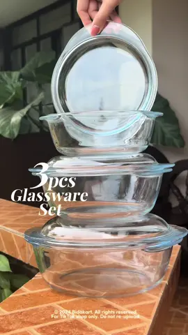 Replying to @Mommy Cindy 3in1 Glassware set with cover now ₱600+ only!!! 🤩 comes in different sizes to meet all your needs—whether you're storing snacks, serving desserts, or displaying treats 💕 #fyp #glassware  #glasswareset #3in1Glassware #HomeEssentials #CrystalCollection #StorageSolutions #foryou #fypage #fypシ #foryoupage #tiktokfinds #sulityp #tiktokrecommendations #KitchenHacks #tipidtips 