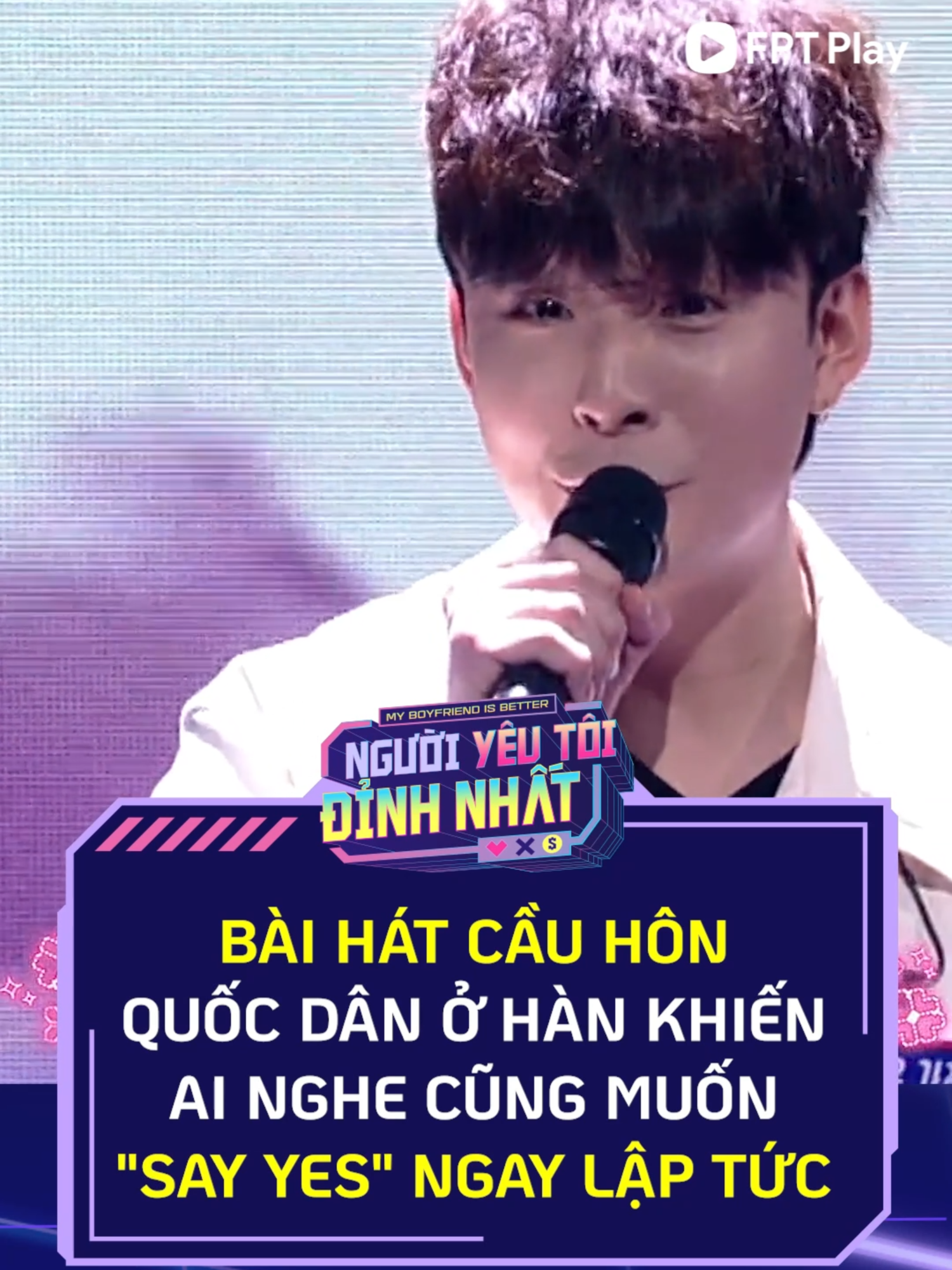 Ai hát cho toy nghe đi, SAY YES liền #NguoiYeuToi2024#NYTDN #Fptplay #nguoiyeutoidinhnhat #tiktokgiaitri #myboyfriendisbetter