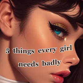 5 things every girl needs badly #CapCut #fyp #foryou #foryoupage #girls 