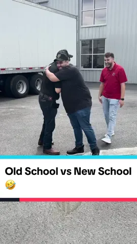 Trucker Joe meets Trucker Rob! 😂😭 @Joe Samaan @Robert Boblitt #softhands #truckdriver #trucker #semitruck #truckersoftiktok #cdl #usa #oldschool #cdldriver 