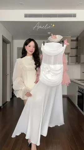 Date night oufits ✨🦢🫧🩰#congtuareview #dress #review #fypシ #xuhuong 