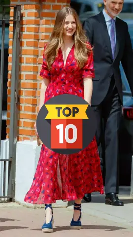 Top 10 Princess Leonor Best Fashion Moments.#PrincessLeonor #FashionMoments #RoyalStyle