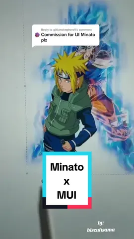 Minato x Goku MUI Fusion! #minato #goku #art #reel #anime #foryou 