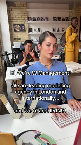 WE'RE HIRING for a Full Time Womens Booker! For more information see the full job spec on our instagram and apply via info@wmodel.co.uk 📷 #jobapplication #creativejob #jobrole #modelbooker #modellingagency 