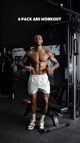 6 Pack Workout 🔥 Let me explain something about your abs. We all have abs—every one of you! But no matter how much you work them, if you don’t lower your body fat, they won’t be visible How to do it? Be in a calorie deficit, meaning you have to eat less than what you burn daily Example of how to be in a calorie deficit: If you burn about 3500 kcal daily, you need to eat 300-600 kcal less, so around 3000 kcal, to be in a calorie deficit. DM me “CHANGE” (on IG @Ayoubm_) and I’ll show you the work to get your abs popping! (Meal 🥗 & workout plan)