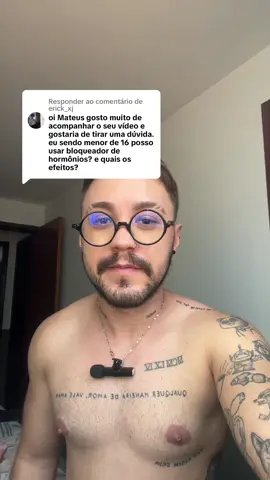 Respondendo a @erick_xj #ftm #homemtrans #transgender #trans #bloqueador 