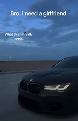 A M5 you can have boy #nightlife #Love #relatable #losangeles #bmw #m5 #overthinking #sunset 