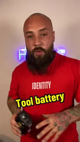 Battery for your drills, other tools etc! Cant say much! 😂 #battery #tradesman #tiktokshop #tools #drill 