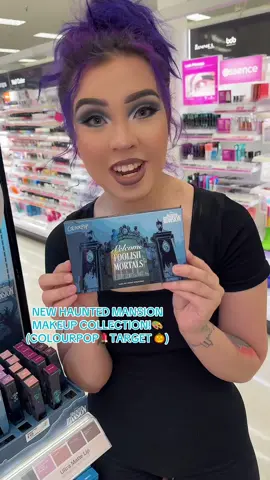 Run to target!🎃💄🎨 #colourpop #hauntedmansion #disney #disneymakeup #makeup #livenfamily #maryroseliven #liven @Liven Family 