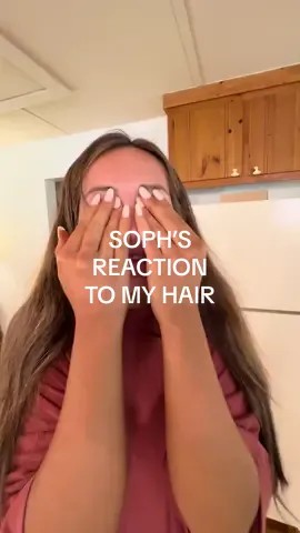 👀👀👀 #taylorandsoph #haircut #bieberhair #hair #reaction 