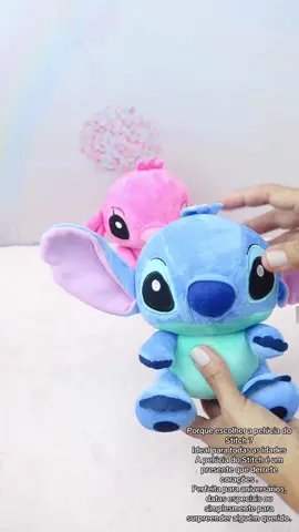 Feito com materiais macios e de alta qualidade, essa pelúcia é ótima para abraçar e brincar. As crianças vão adorar ter o Stitch como companheiro de aventuras! Acesse nossa loja e garanta já o seu ! shopee.com.br/zilma_rocha #shopee 