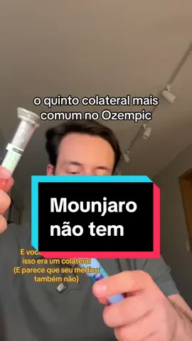 E você ta assim e ainda não sabia que é um colateral do ozempic. Mounjaro pode ser uma opção 