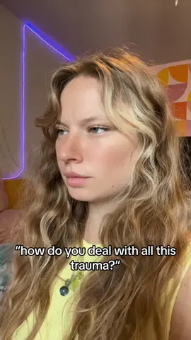 if you deal with trauma the same way, lmk 