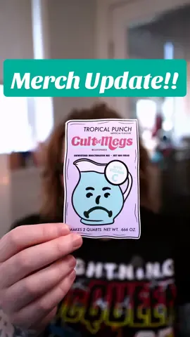 Merch update! There are new stickers and restocks! You can find everything in my profile ◡̈  #cultofmegs #stickers #merch 
