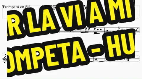 HUAYNO 'AYER LA VI A MI EX' PARA TROMPETA ¡PARTITURA EN MUSESCORE! 🌟🎵 Partitura completa en mi canal de Youtube #Huayno #AyerLaViAMiEx #Musescore #Trompeta #MúsicaAndina #Partitura #AdaptaciónMusical #MúsicaTradicional #TutorialDeMúsica #PartituraGratis #MúsicaParaTrompeta #NotasMusicales #InstrumentosDeViento #RitmoAndino