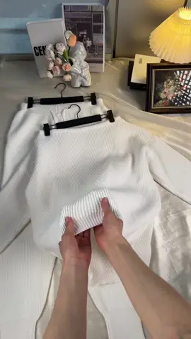 This sweater two-piece set is like a carefully coordinated warm duet. The outer sweater has a delicate texture as if it were the fine marks left by time on the fabric. High-quality wool yarn is intertwined under superb craftsmanship, presenting a low-key yet luxurious texture. It is like a warm guardian, blocking the slightest chill from the outside world for you. And the inner matching is extremely ingenious. Whether it is a simple vest or a fitted undershirt, they all match the outer sweater perfectly. They snuggle up to each other, bringing double warmth. When you put on this two-piece set, it's as if you are embraced by warm sunlight and gentle breeze at the same time. From a fashion perspective, this is a brand new expression. You can wear the outer sweater alone to show a casual and carefree style; or you can wear it together with the inner layer to show a rich sense of layering in collocation. Whether it is paired with casual jeans, elegant wide-leg pants or a cute short skirt, it can be easily matched and present various styles.#short #pajamas  #fallfreshness  #fall #summergames  #halloweencostume #halloween2024 #holloweenoutfit #holloween #holloweenlook #holloweenparty #carton #spooky #spookyseason #spookyszn #spookyscaryskeletons #spookymonth #spookytok