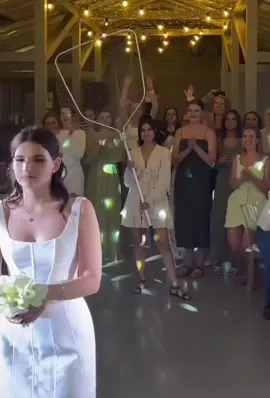 “When you're not leaving the bouquet toss to *chance*... bring your A-game with a fishing net! 🎣💐 #CatchOfTheDay #BridalBouquetHunt #NettingThatBouquet #BouquetBoss #WeddingDayMVP #SorryNotSorry #TakingNoChances #FutureBrideEnergy #BouquetTossChampion #WeddingGoals