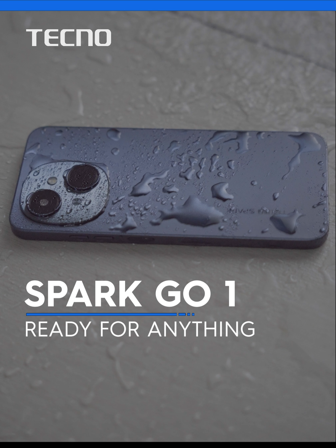 Ready for action! The SPARK Go 1 is water and drop resistant, so you can tackle anything with confidence. #TECNOSPARKGo1 #SPARKSeries #LightningFast #TECNOPhilippines