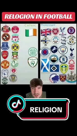 Do you support a catholic or protestant club? #footballfans #footballclubs #catholic #protestant #footytiktok #football #safc 