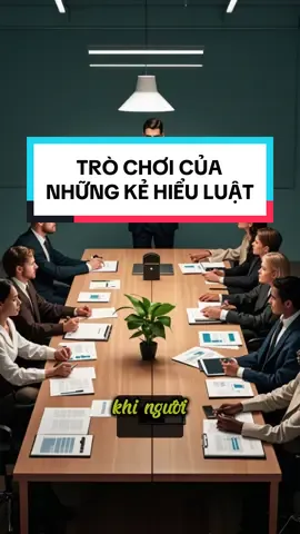 Khi người ta bảo bạn phải biết lo toan đại cục, điều đó có nghĩa là bạn chắc chắn là người ngoài cuộc. Khi họ bảo bạn phải làm bất chấp mọi giá, điều đó nghĩa là bạn chính là cái giá đó. Khi một việc nào đó khuyến khích bạn làm, đó là vì họ muốn bạn làm kẻ thế mạng. #bookish #booktokvietnam #BookTok #1980books #baihoccuocsong #banchatconnguoi #cauchuyencuocsong #trochoicuanhungkehieuluat 