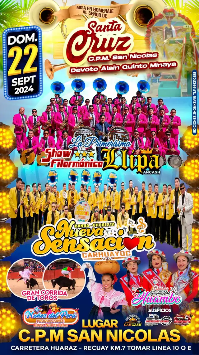domingo 22 de septiembre #llipa🎷🎺🥁📯🎶banda #carhuayoc #losfaraones #nuevasensaciondecarhuayoc #huaraz #banda #banderosdecorazon 
