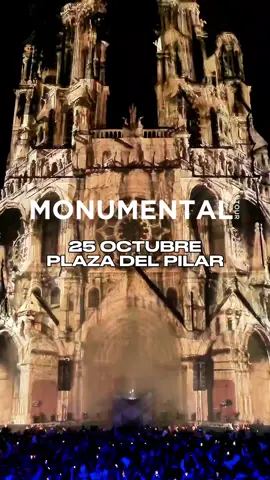 💣💣 @monumental.tour POR PRIMERA VEZ EN 🇪🇸 en #ZARAGOZA! El próximo 25 de octubre en la Plaza del Pilar de Zaragoza a las 21.00 y GRATIS, por primera vez en España, llega uno de los espectáculos más inmersivos, tecnológicos y alucinantes de música electrónica del mundo: MONUMENTAL TOUR con @michaelcanitrot  Cuatro horas de música electrónica con los djs MICHAEL CANITROT, DAVID PENN Y MS VON DISKO Una gran apuesta del @ayuntamiento_zaragoza, la alcaldesa @nataliachueca_, @telefonica, @gobaragon y @archizaragoza para impulsar el patrimonio a través de la música electrónica para todos los públicos. 🗓 25 OCTUBRE 2024 ⏰️ 21.00 - 00.00 📍 Plaza del Pilar 🎟 ENTRADA LIBRE #monumentaltour #michaelcanitrot 