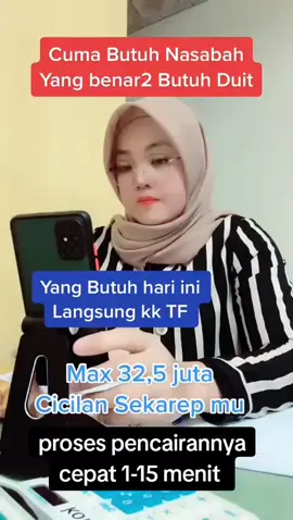 kita butuh nasabah yg benar2 butuh pinjaman atau modal usaha &renovasi rumah keperluan anak sekolah dll ajukan pinjaman ke kita #pinjamanonline #pinjamancepat #pinjamanwangberlesen 