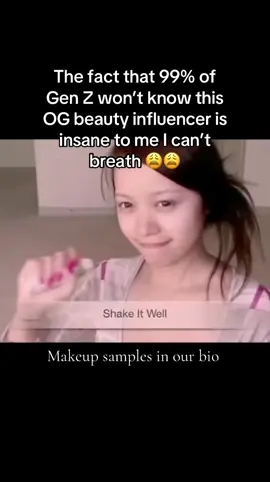 Makeup samples in bio ❤️ They only know James Charles 😒 #beautyguru #beautyinfluencer #michellephan #nostalgia #BeautyTok 