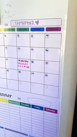 Time to get my life more organised ⭐️ #fyp #organize #organizedhome #sortyourlifeout #planner #keepingtrack #magnet #organization #organizingtiktok #lifehacks #hacksandtips #hacks #passyourwavytalk 