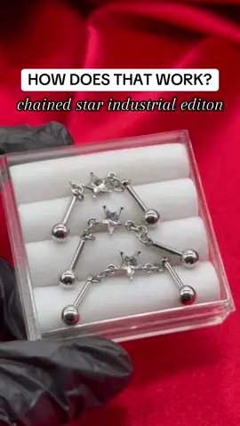 Tell me the star industrial isnt the cutest ever💘💘💘 #industrialpiercing 