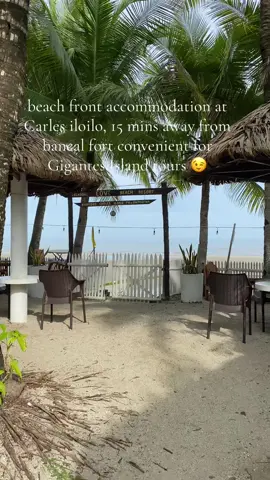 peaceful ang place, maalaga din ang mga staff with free breakfast also. Comfy ng room ang lamig ng AC ☺️ #accomodation #gigantes #gigantesisland #travel #traveltips #beachfront #fypシ゚viral 