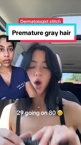 Noticing gray hairs? If you are in your 20s or early 30s, you may have premature graying, which can be reversible. Here’s what to do. #grayhair #whitehair #foryoupage @Hannah 