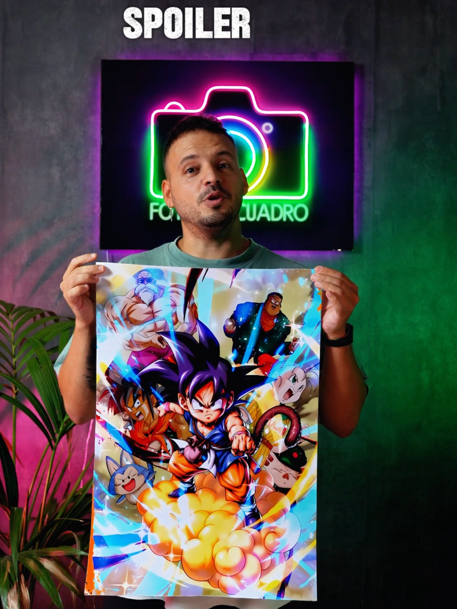 Vota cual quieres ver primero de  los próximos 4 cuadros con resina #goku #stitch #gengar #dragonball #resinart #resina #cuadrospersonalizados