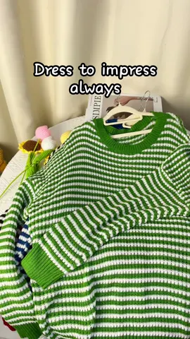 This Striped Crewneck Knit Sweater is All About Casual Comfort! A Perfect Long Sleeve Jumper for Going Out or Staying Cozy, Bringing That Fall Freshness to Your Wardrobe #StripedSweater #CrewneckJumper #CasualComfort #FallOutfits #GoingOutTops #CozyKnitwear #FallFreshness #TikTokShop #ForYou #FYP #halloweencostume #halloween2024 #holloweenoutfit #holloween #holloweenlook #holloweenparty 