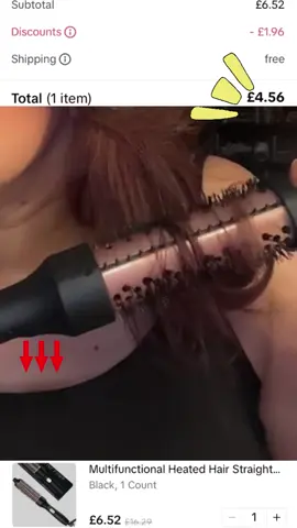 Multifunctional Heated Hair #foryou#fyp#buynow #TikTokShop#bestfinds#thermalbrush #utorial #hairstyle #TikTokShop