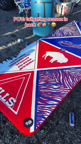 Bills Mafia, mount tf up 🤩🦬🏈🍻 Click the link if you want your own custom painted Buffalo Beer Pong Table!  https://forms.gle/Md4LWZ7GKk5UJaFp9 #billsmafia #buffalobills #buffalony #beerpongtable #paintedbeerpongtable #paintedtable #artistsoftiktok 
