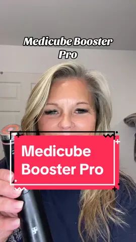 This is the Medicube Booster Pro! Lets chat about it! #medicube #medicubeboosterpro#antiaging #matureskin #giftfromtiktokshop #ageing 